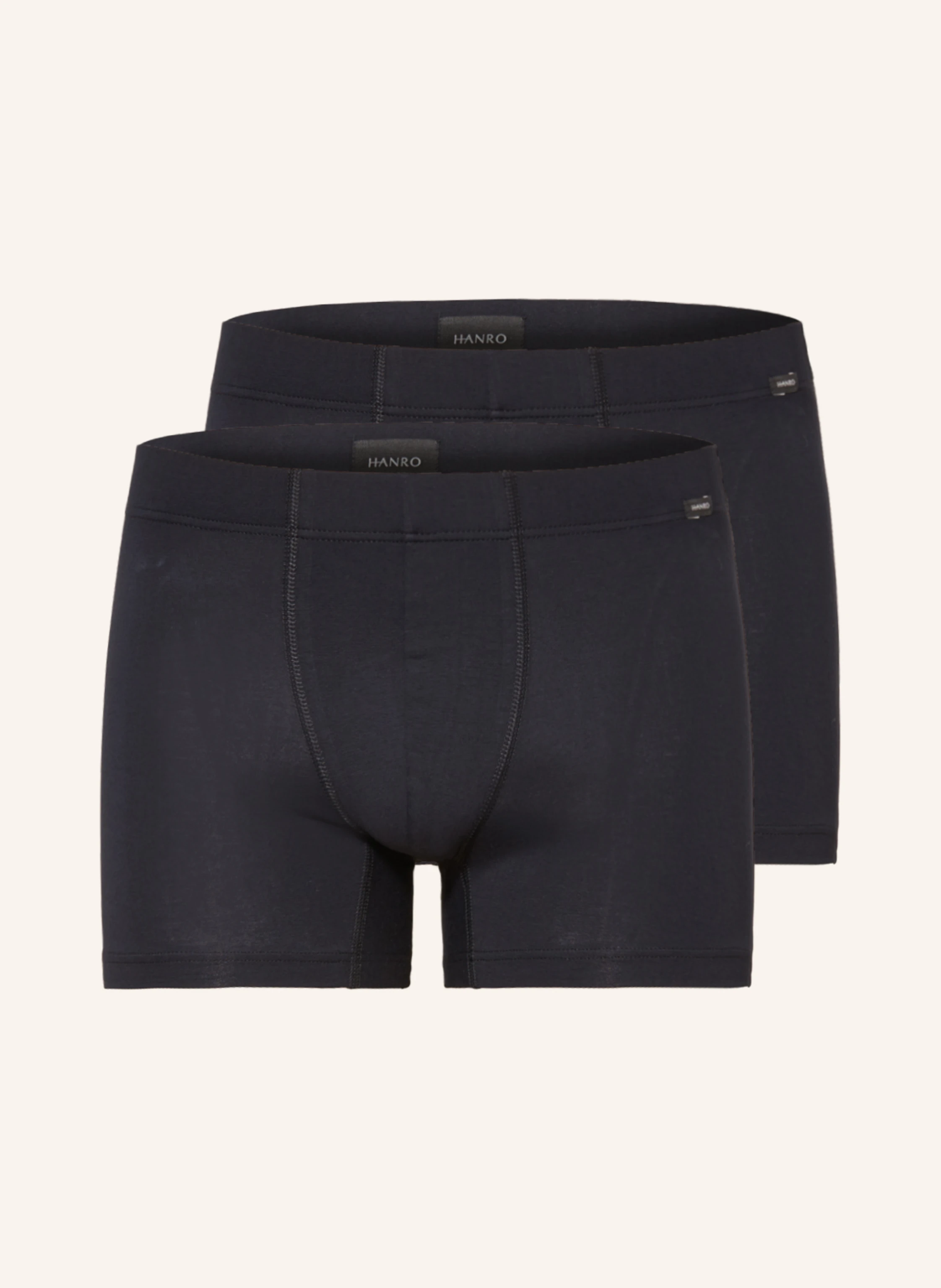 HANRO 2er-Pack Boxershorts COTTON ESSENTIALS