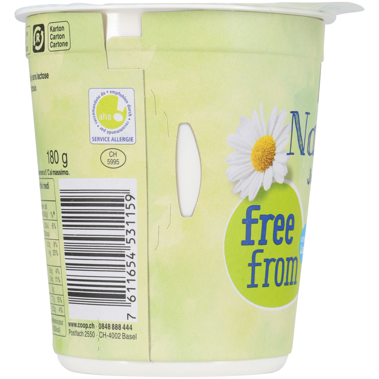 Free From Joghurt Nature lactosefrei 2x180g