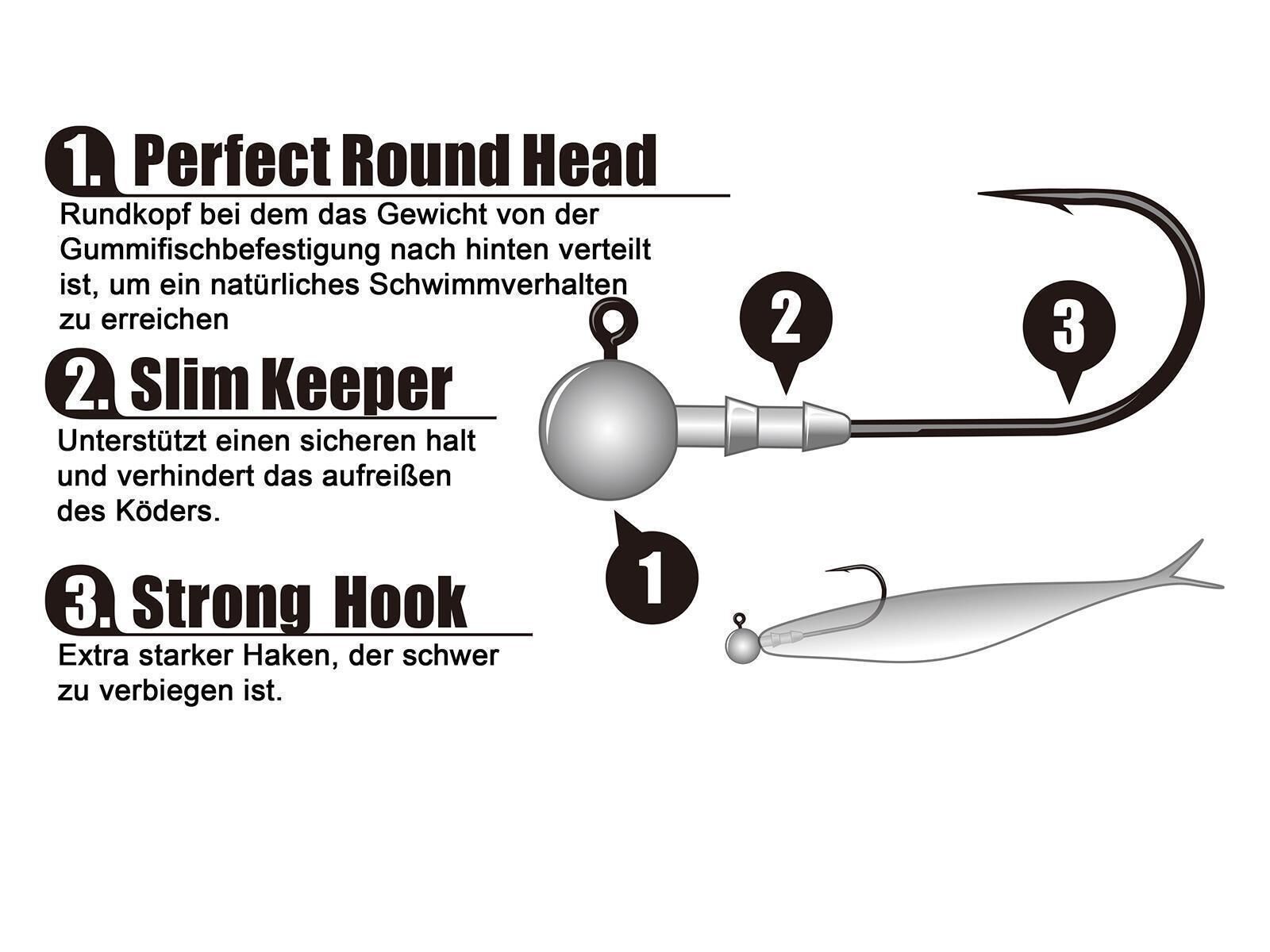 Standard Head VJ-30 - Gr. 2/0 (3.5g)