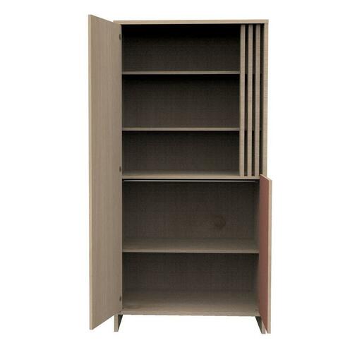 Armoire 2 Portes 1 Niche TOKYO Terracotta - SAUTHON