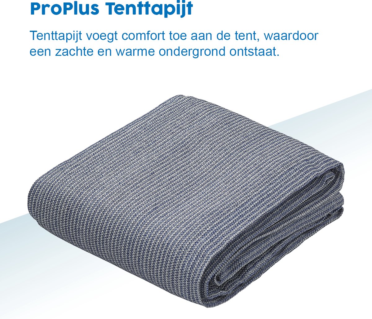 ProPlus tenttapijt 250 x 300 cm - Blue/White
