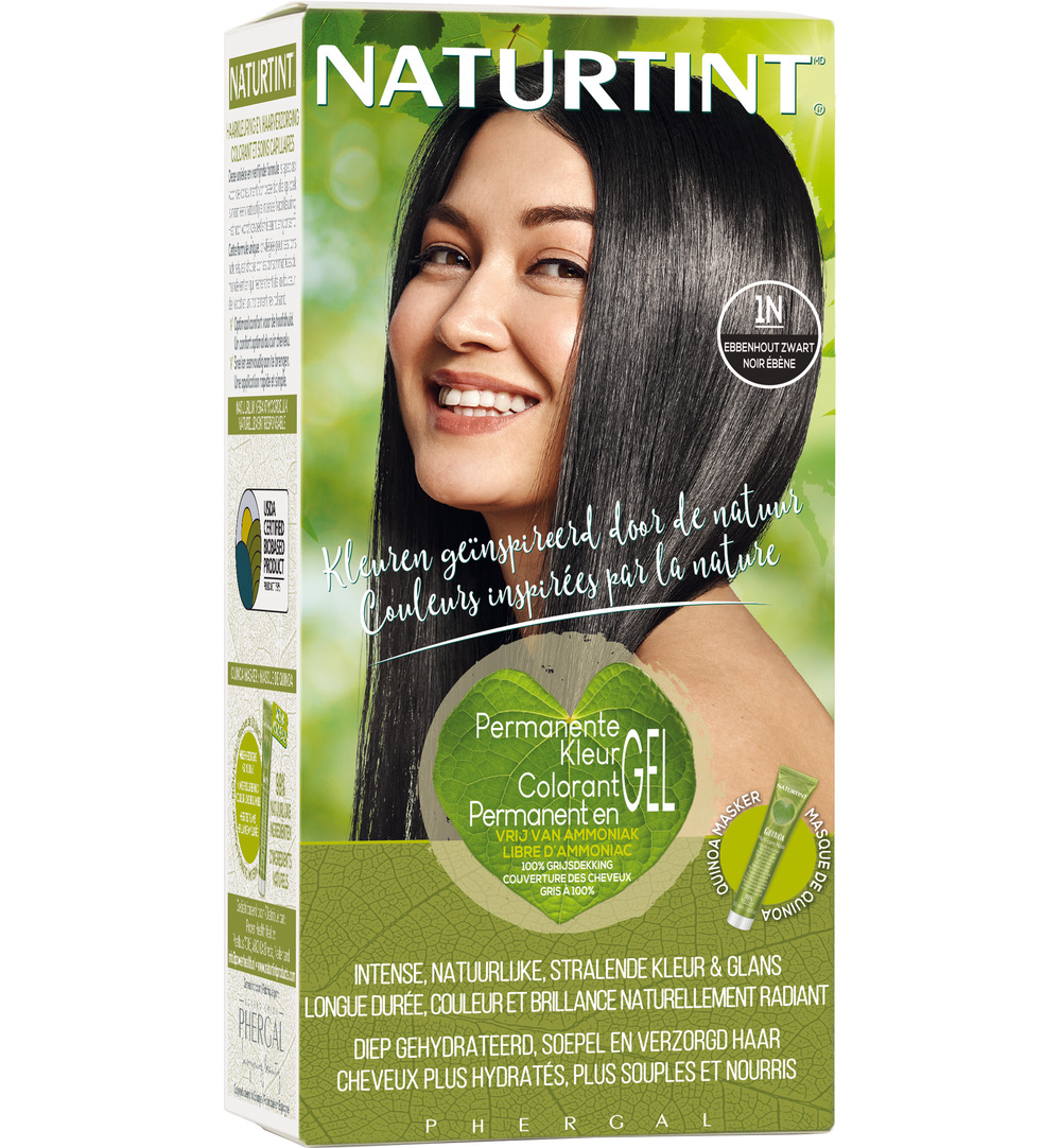 Naturtint 1N Ebbenhoutzwart (170 ml)