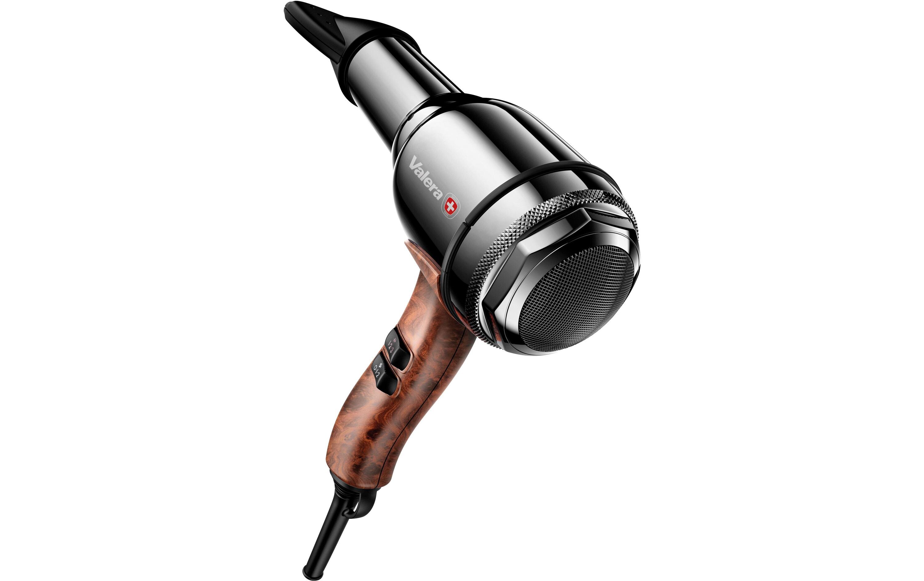 Profihaartrockner Swiss Steel-Master Digital Black Chrome<br>Professioneller Haartrockner mit bürstenlosem Digitalmotor
