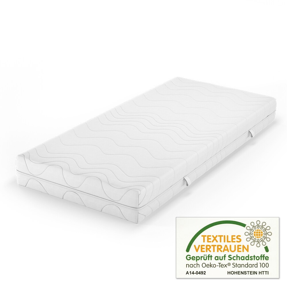VitaliSpa® 7 Zonen Kaltschaum Matratze 90x200 cm H2 Marken Schaumkern 20 cm