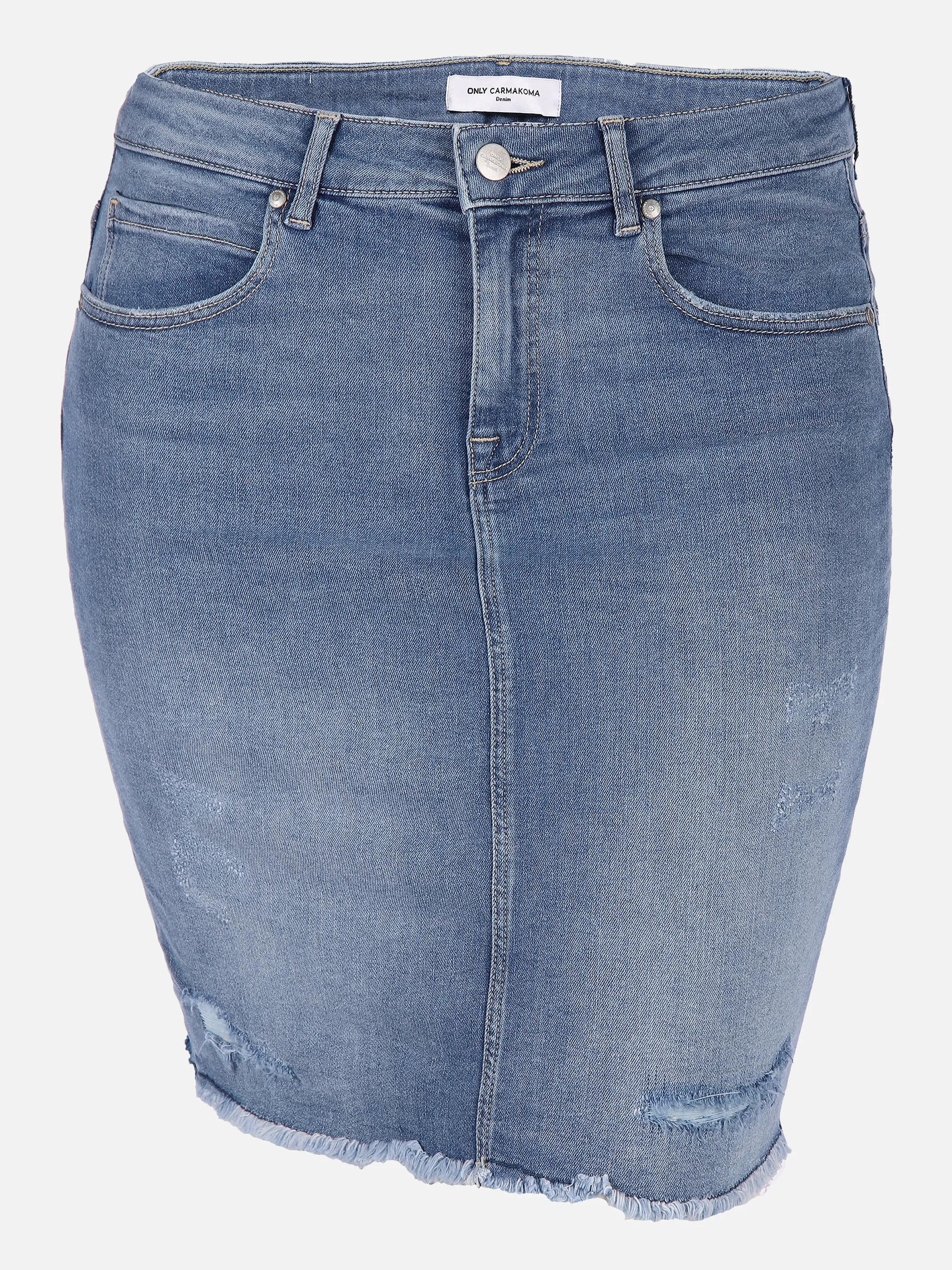 Only Carmakoma CARVERA LIFEKNEE DENI Jeansrock