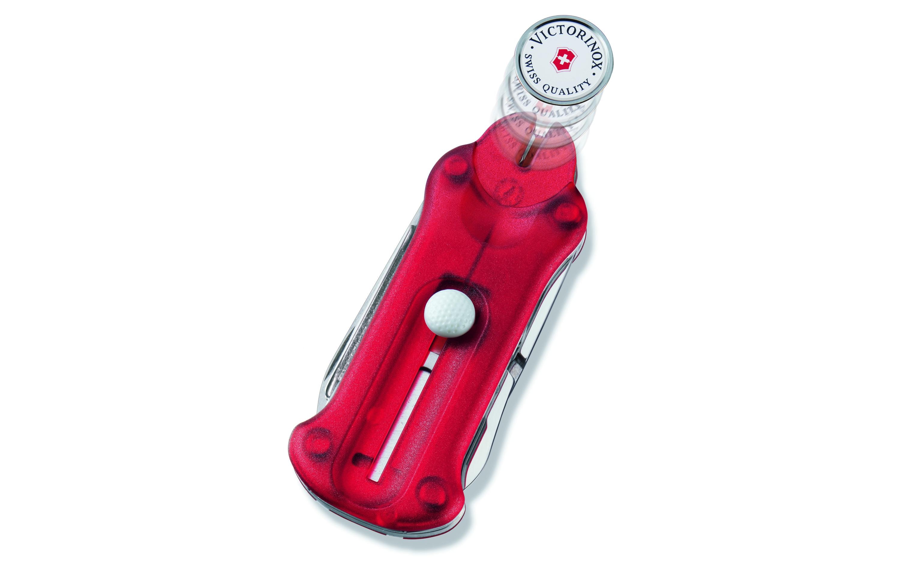 Golf Tool, RotTaschenmesser mit Spezialwerkzeugen für Golfer