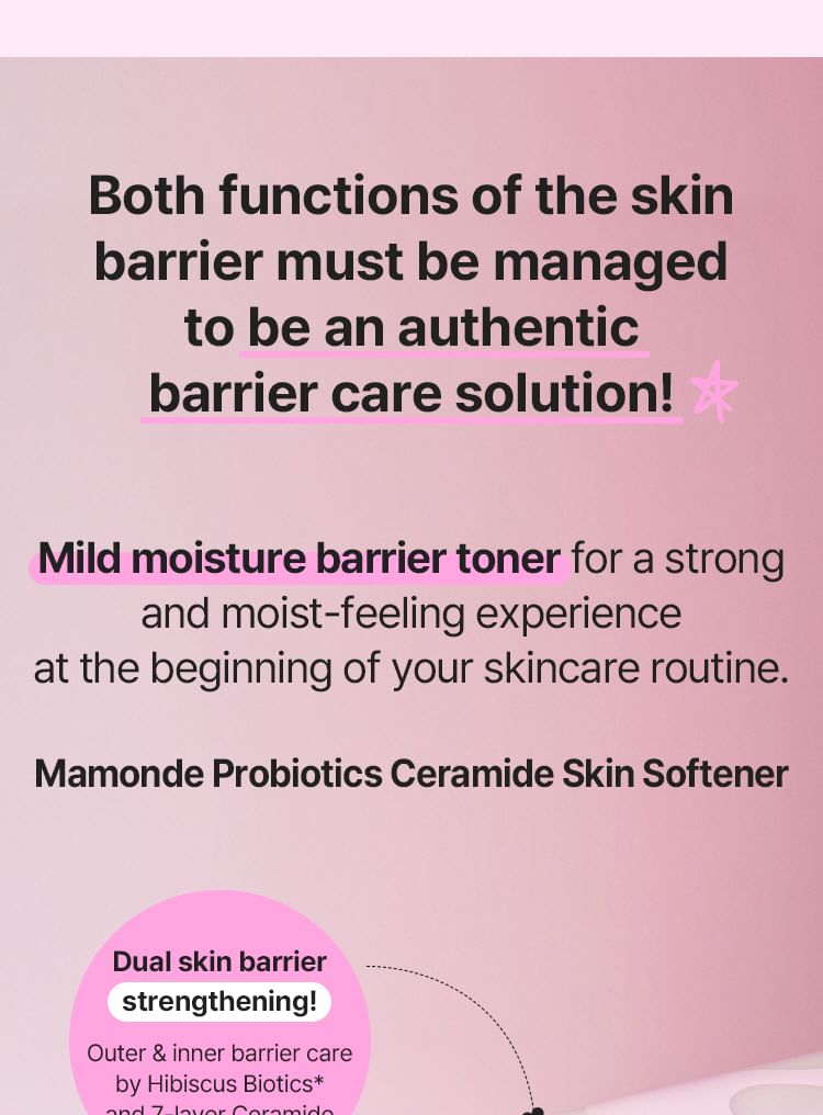 MAMONDE - Probiotica Ceramide Huidverzachter