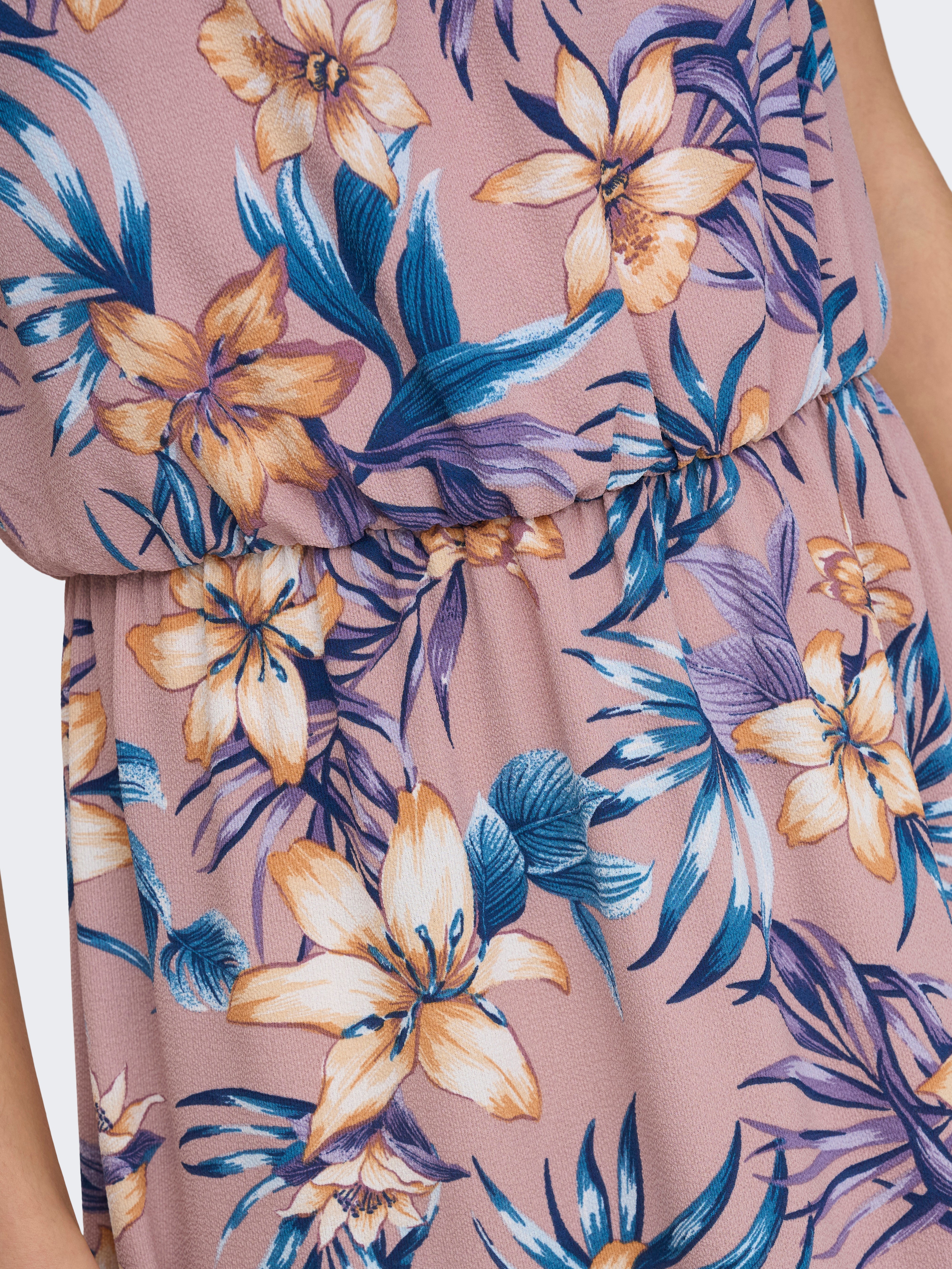 ONLNOVA Langes Kleid Woodrose