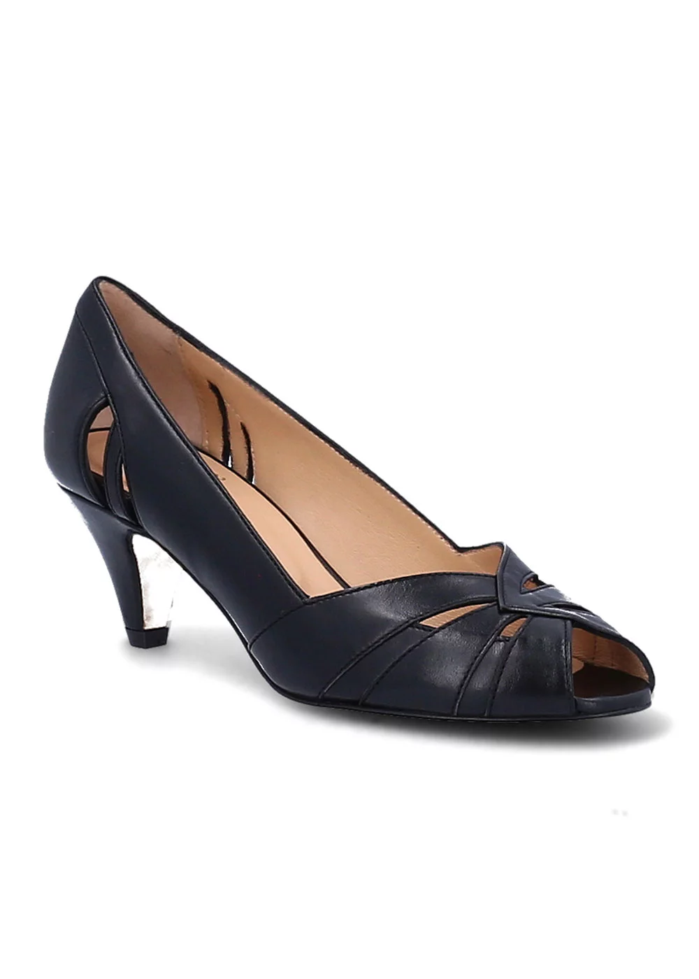 ESCARPIN REINE CUIR NOIR