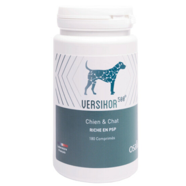 Comprimés Versikor 500 pour chien et chat