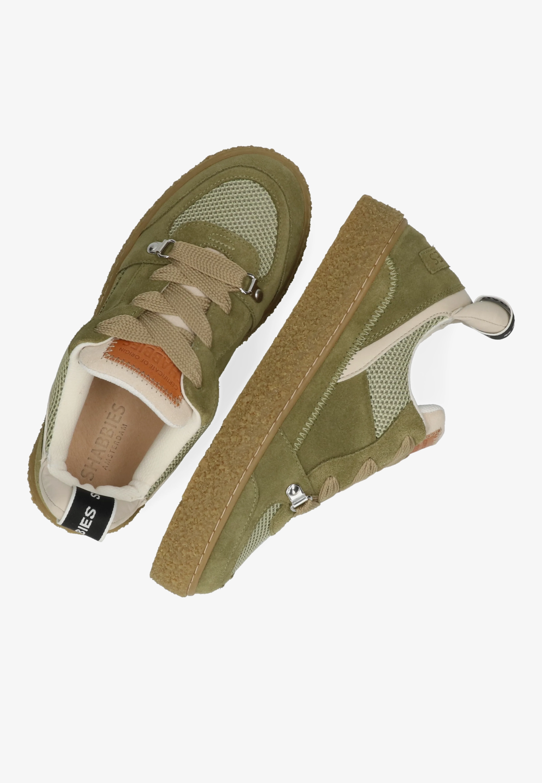CHEWY UNNA Sneaker suede Khaki