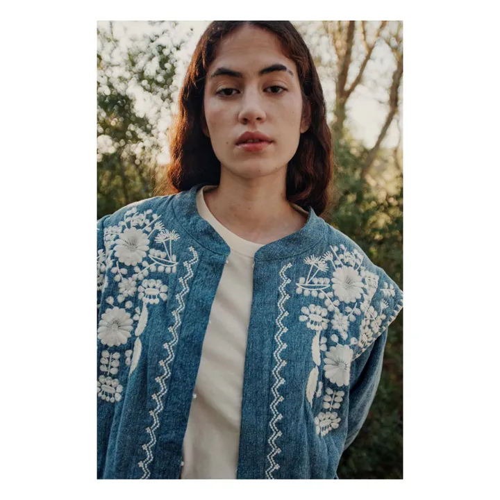 Louise Misha Veste Maurice - Collection Femme | Bleu