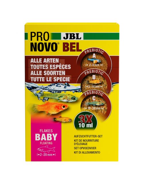 Jbl Pronovo Bel Vlokken Baby - Vissenvoer - 3 X 10ml