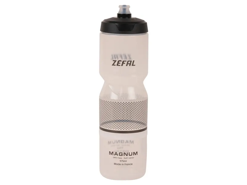 ZÉFAL Water bottle Magnum (Soft-Cap) 975ml Translucent (black)