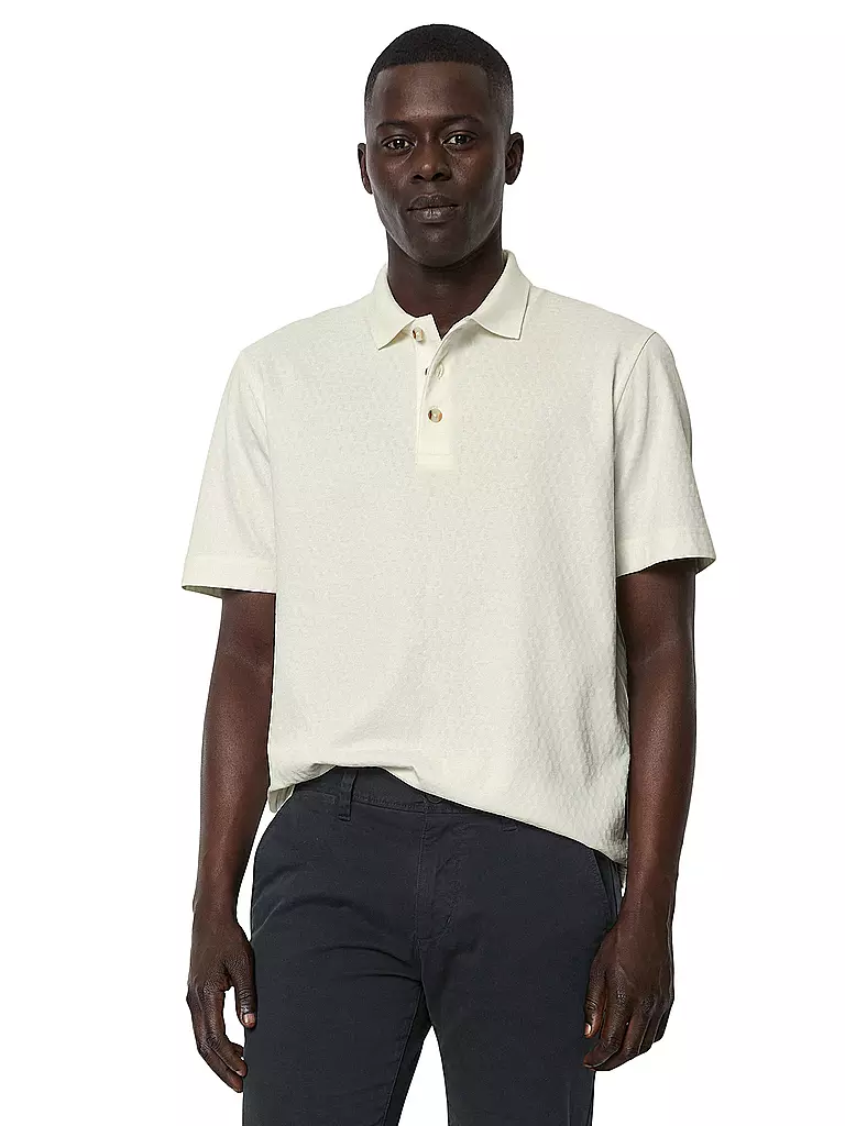 MARC O'POLO Poloshirt  weiss