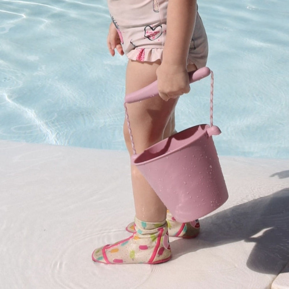 Køb Scrunch & Follow The Duck Dusty Rose Spand Og Fiskenet Bundle