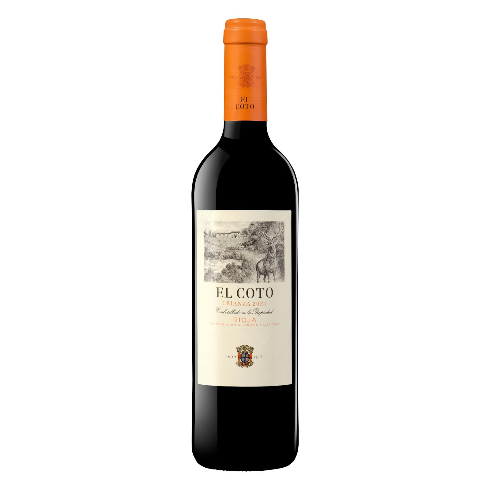 Vin rouge DO Rioja El Coto Crianza