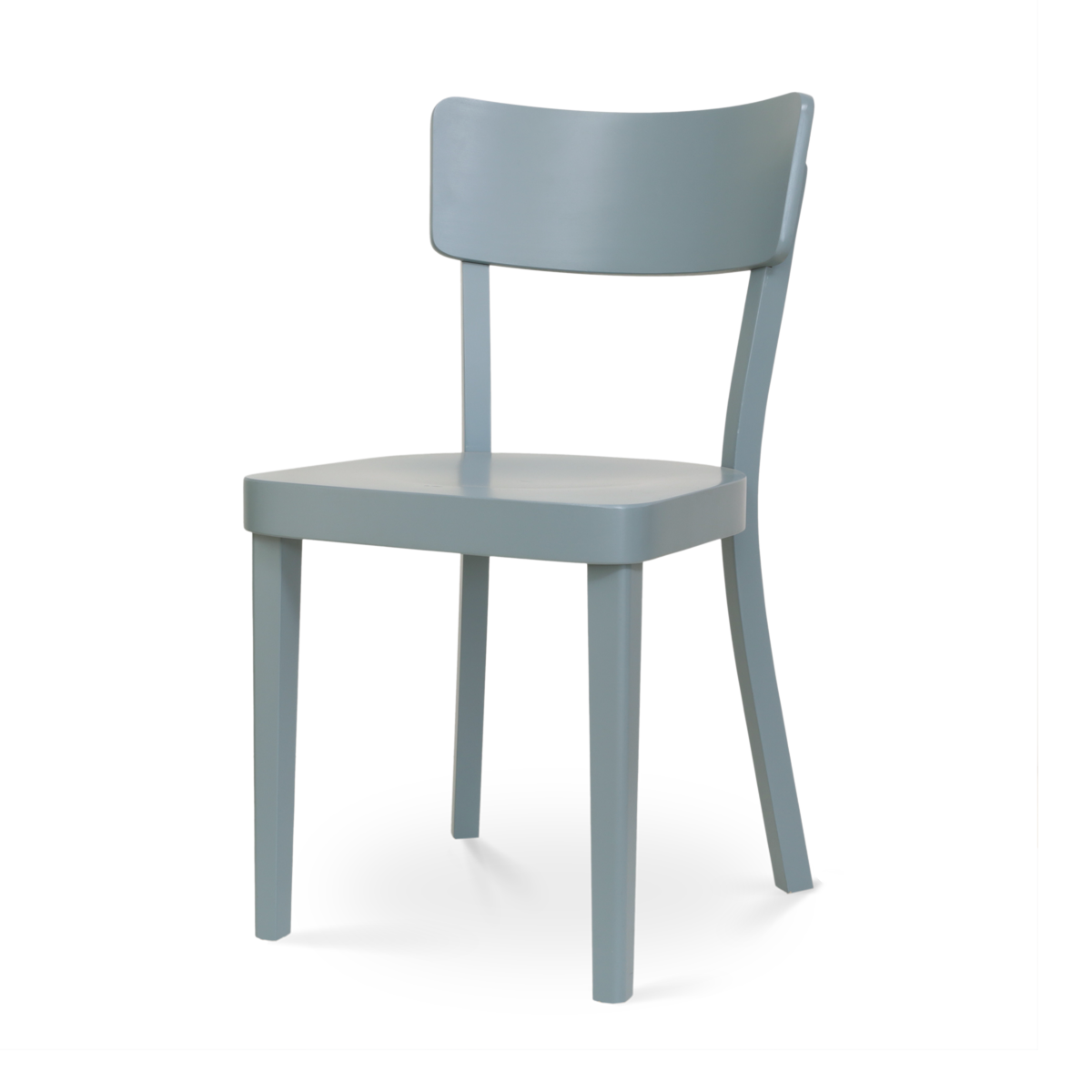 Houten eetkamerstoel Fergus - blauw