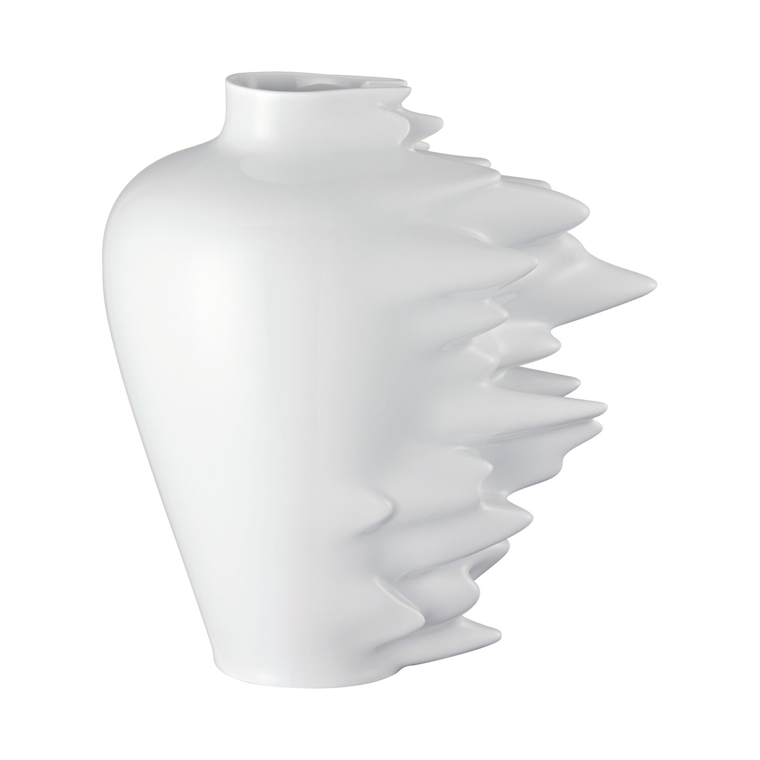Fast Weiss Vase 30 cm