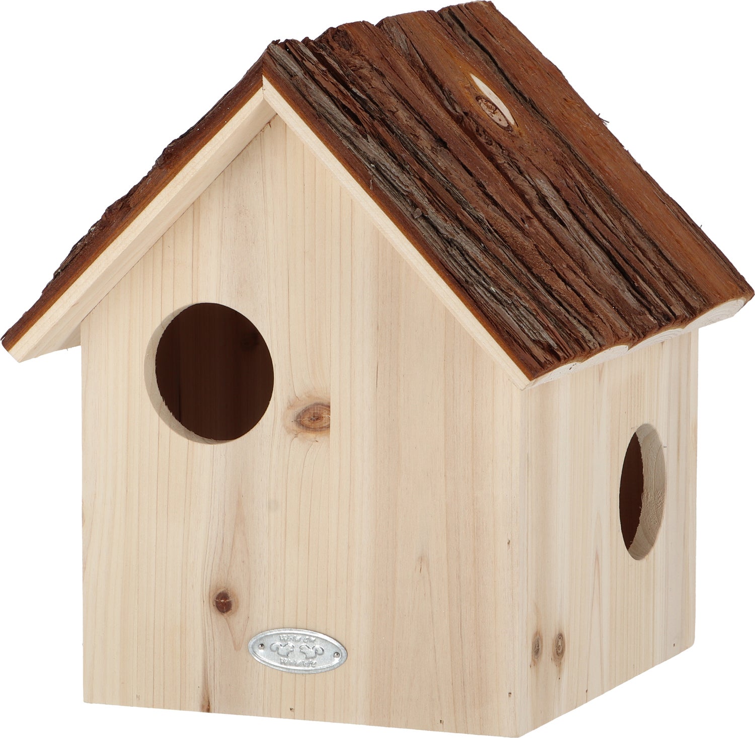 Esschert Design eekhoornhuis naturel / bruin 26 x 25,2 x 29 cm