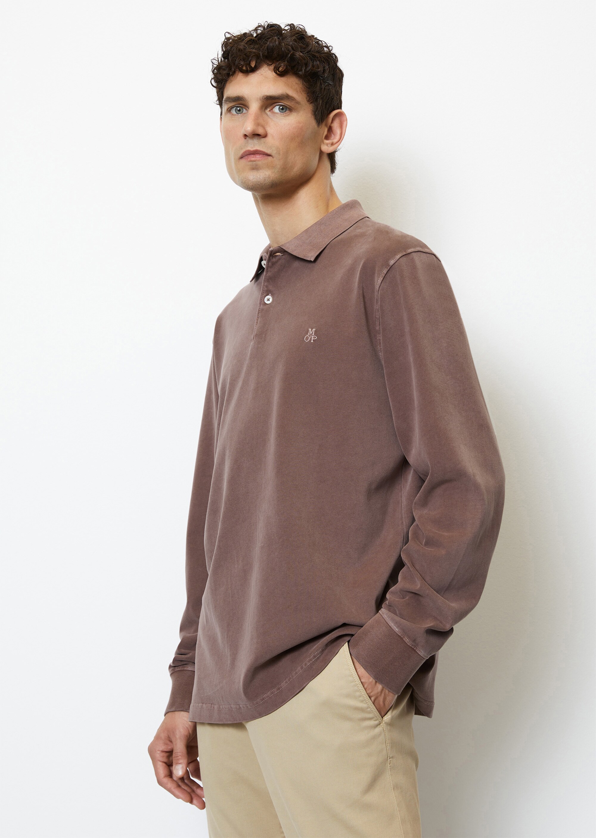 Poloshirt Jersey regular in schwerer Soft-Touch-Jersey-Qualität