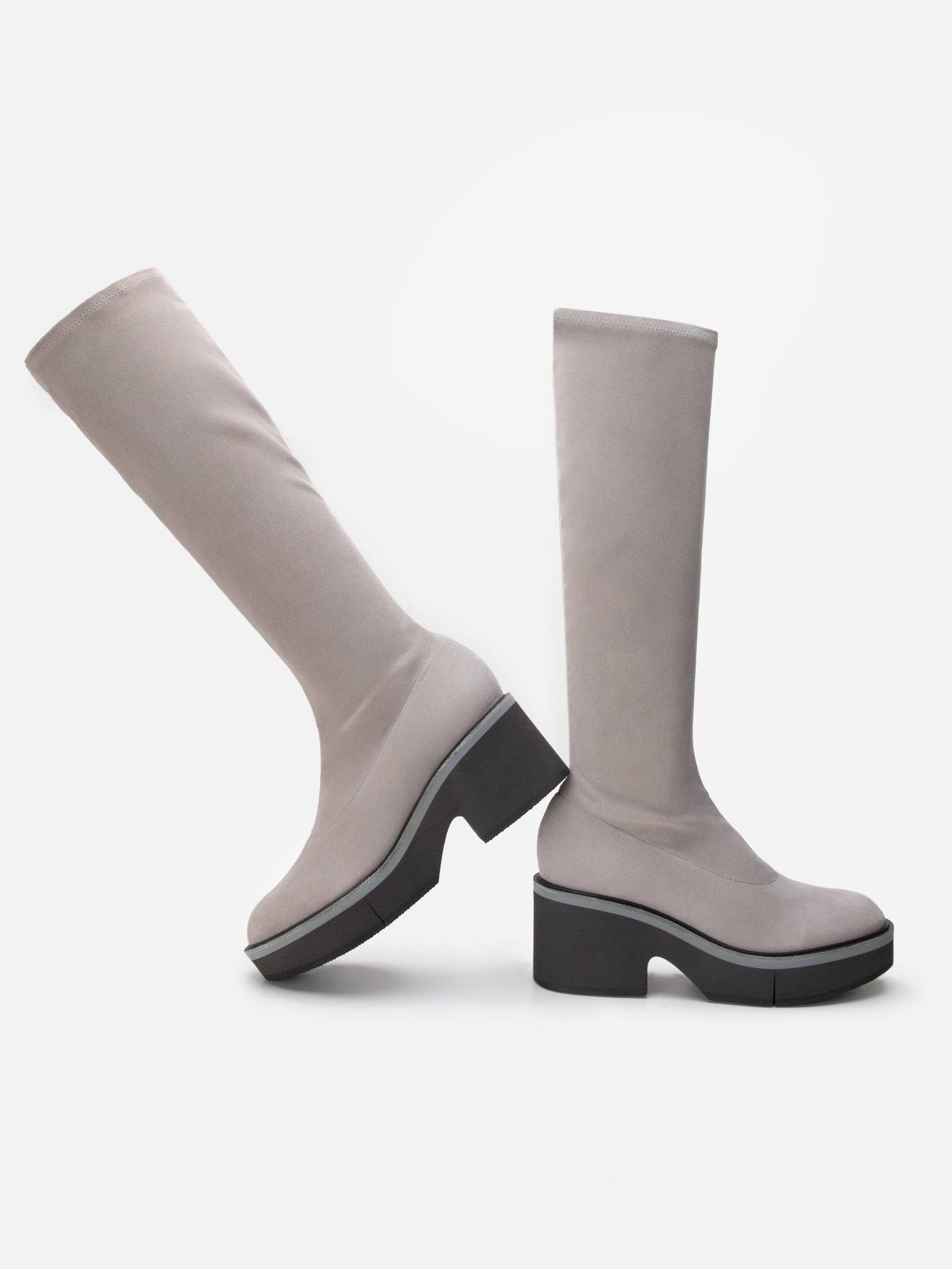ANKI, suede stretch stone