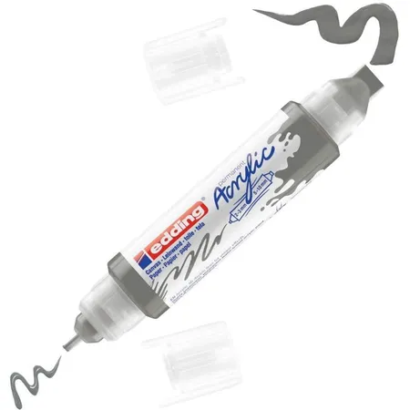 edding 5400 Acryl 3D Double Liner anthrazit