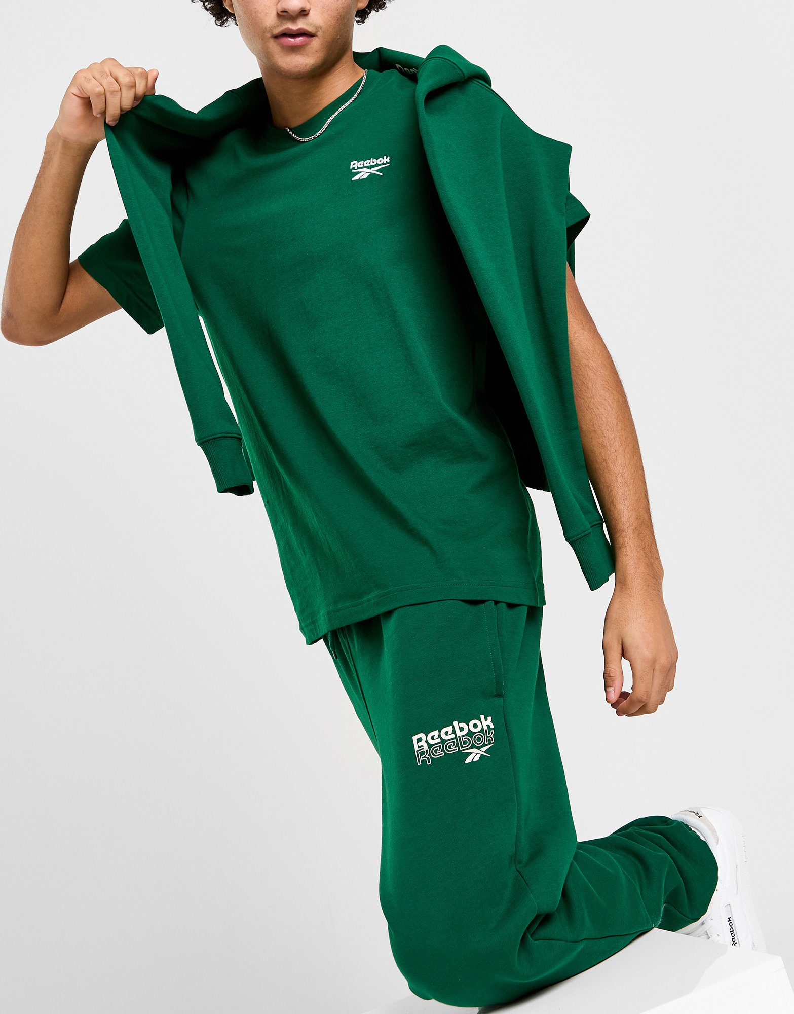 Reebok Pantalon de jogging Stack Homme