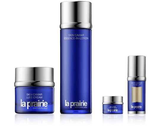 La Prairie Skin Caviar Set mit Essence-in-Lotion 150ml-50ml-3ml-5ml