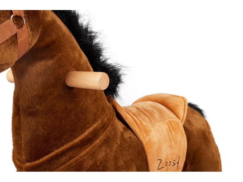 zoosy Reittier Pferd Gr. S Reitpferd mit Rollen an den Füssen