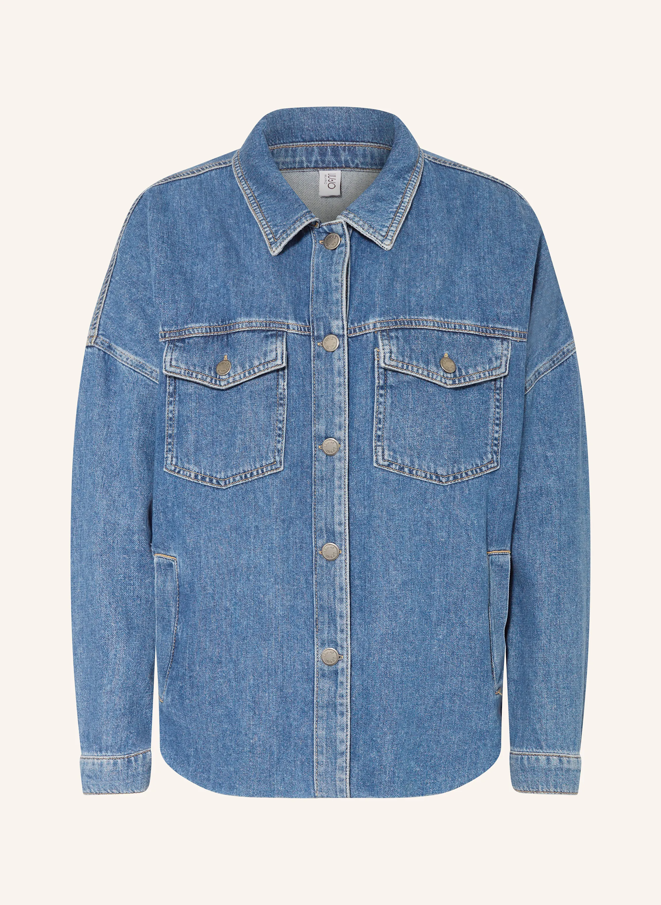 LIU JO Jeansjacke mit Schmucksteinen