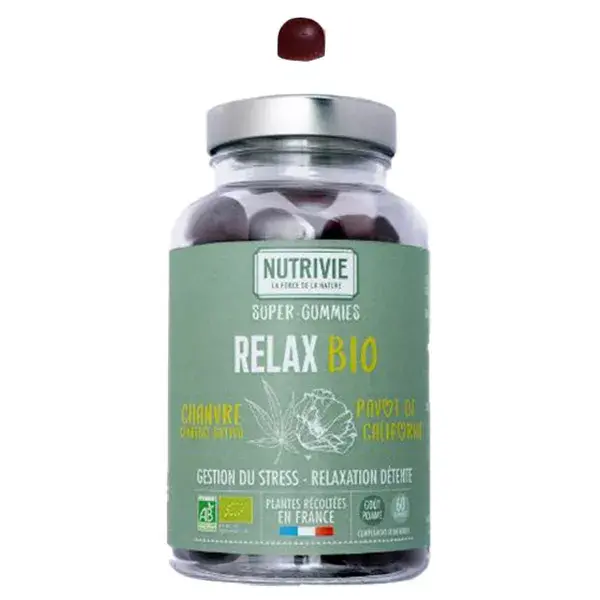 Nutrivie Super Gummies Antiestresse – 60 gomas