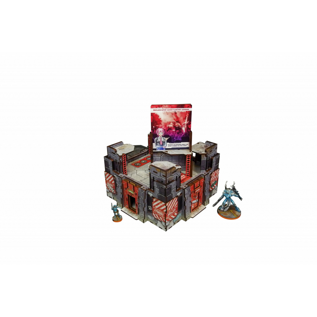 District 5 - Precinct Sigma Objective Room Roof