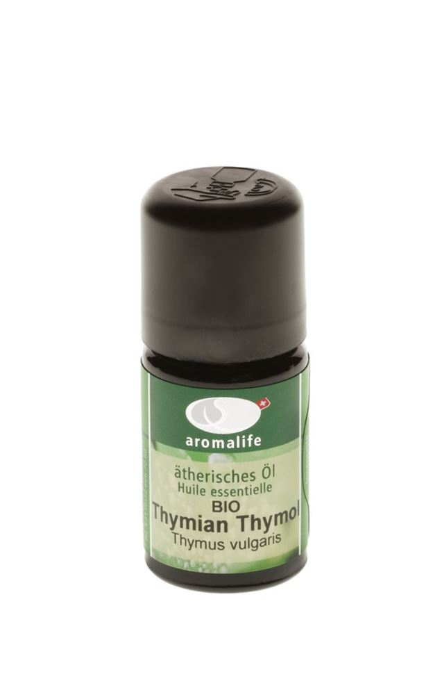 Aromalife Thymian Thymol<br>5 ml, Flasche, Ätherisches Öl, BIO