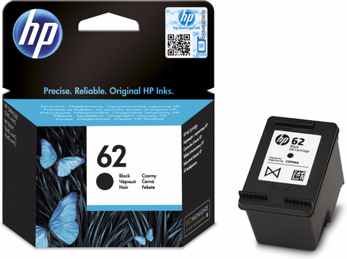 HP 62 Cartridge Zwart