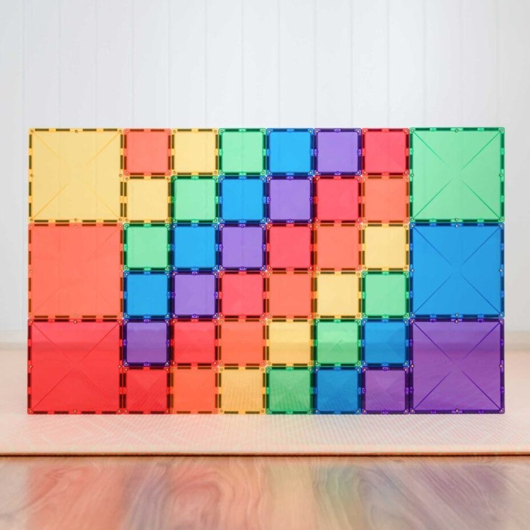 Connetix square - rainbow - 42st