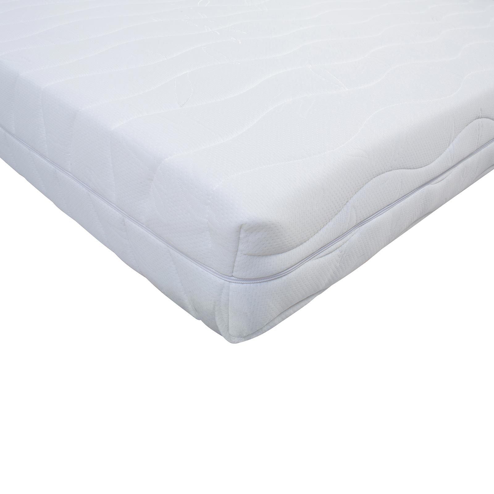 Taschenfederkern-Rollmatratze PREMIA - weiß - H2 - 90x200 cm
