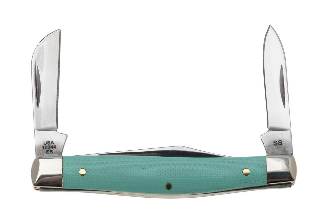 Case Medium Stockman 18102 Smooth Seafoam Green G10 10344 SS, zakmes