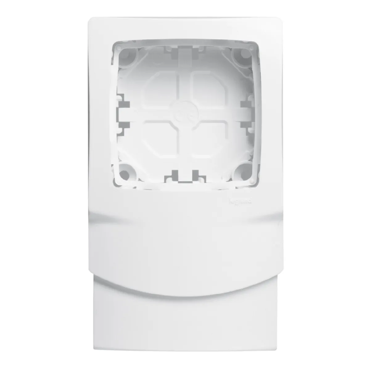 Legrand Cadre 1 poste pour moulure - 12.5 mm hauteur