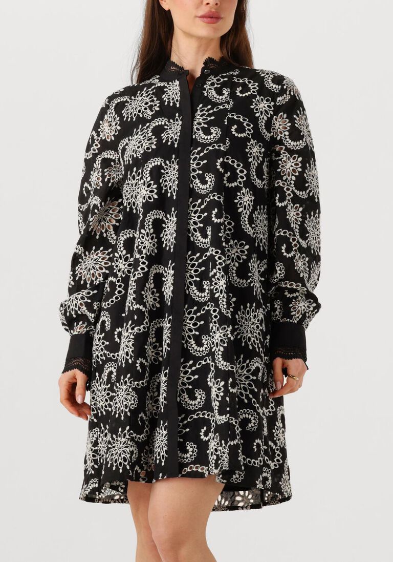 zwarte bruuns bazaar mini jurk oceani dress