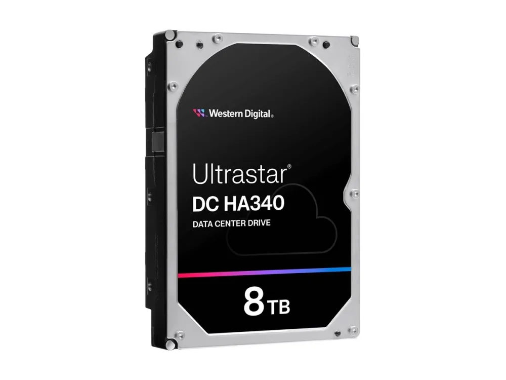 WD Ultrastar DC HA340 WUS721208BLE6L4 - Harddisk - Data Center - 8 TB - intern - 3.5