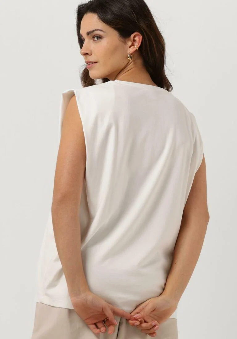 KNIT-TED ecru knit-ted t-shirt jasmina