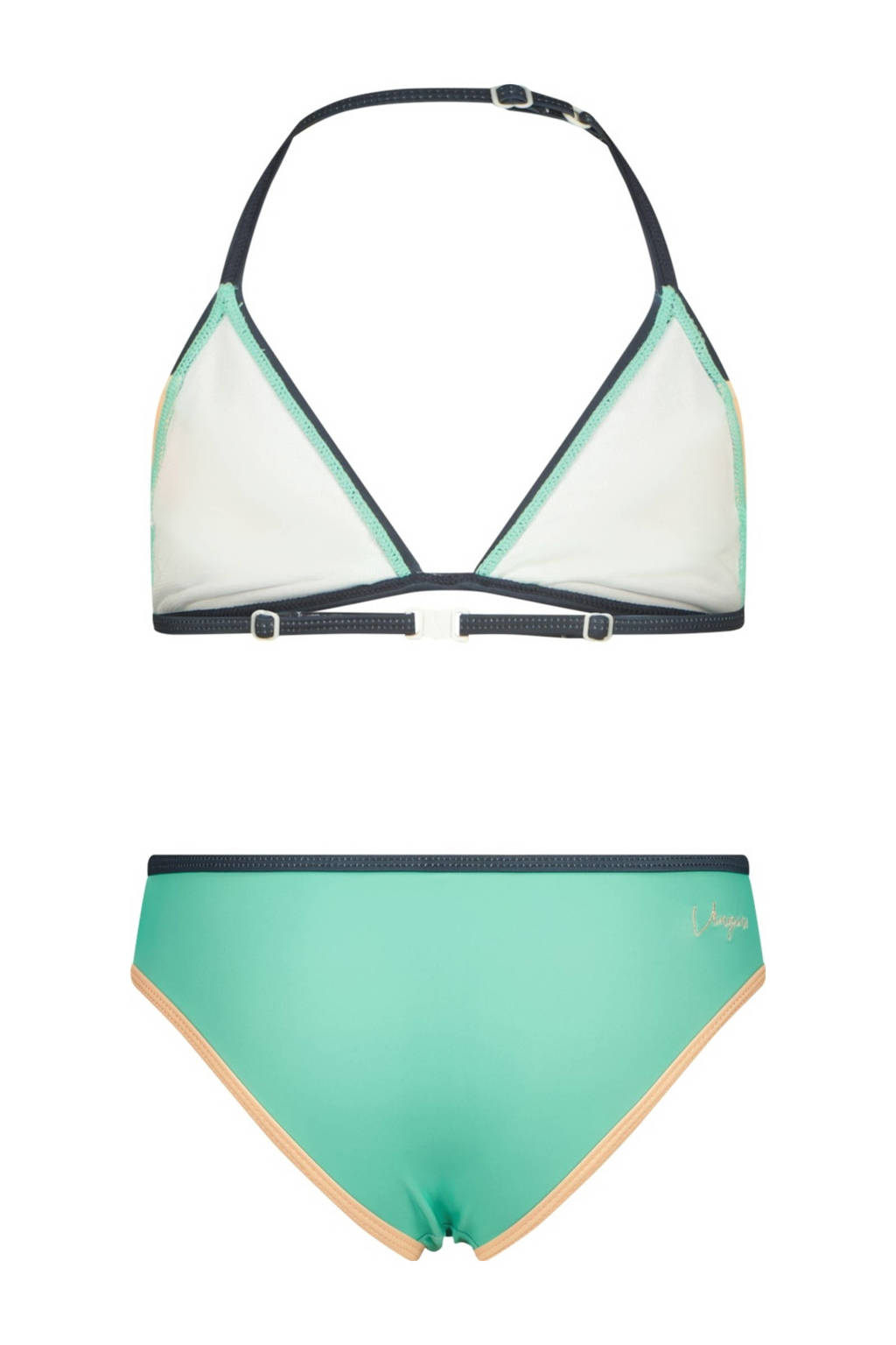 triangel bikini Zobry turquoise/donkerblauw