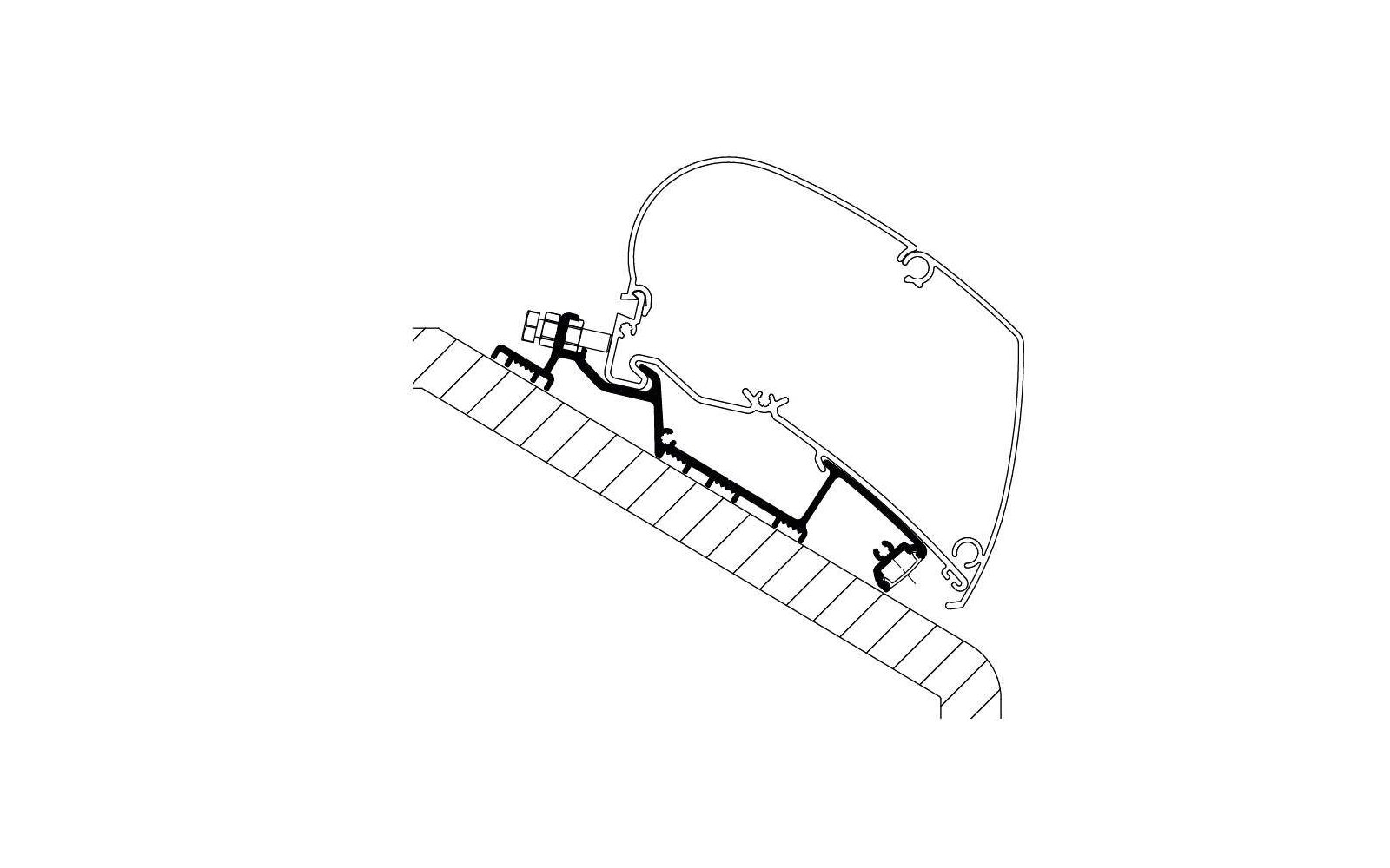 Thule Adapter Niesmann Smove Model 6.9B/Q