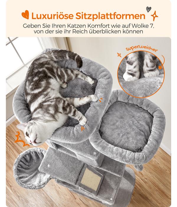 Feandrea Kratzbaum XXL, ca. B60/H206/T50 cm