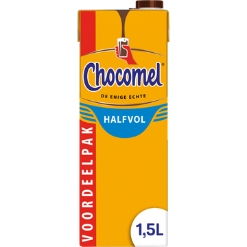 Chocomel Halfvol Voordeelpak 1,5 L