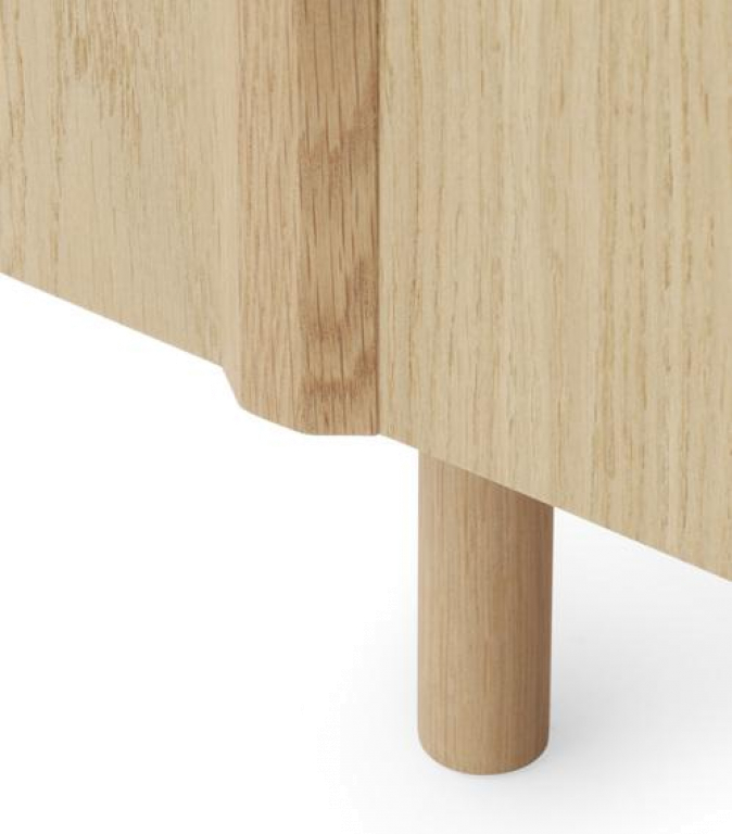 Normann Copenhagen Rib dressoir hoog Oak
