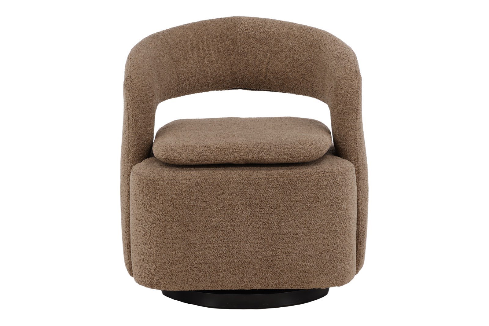 Laurel stol Brun boucle