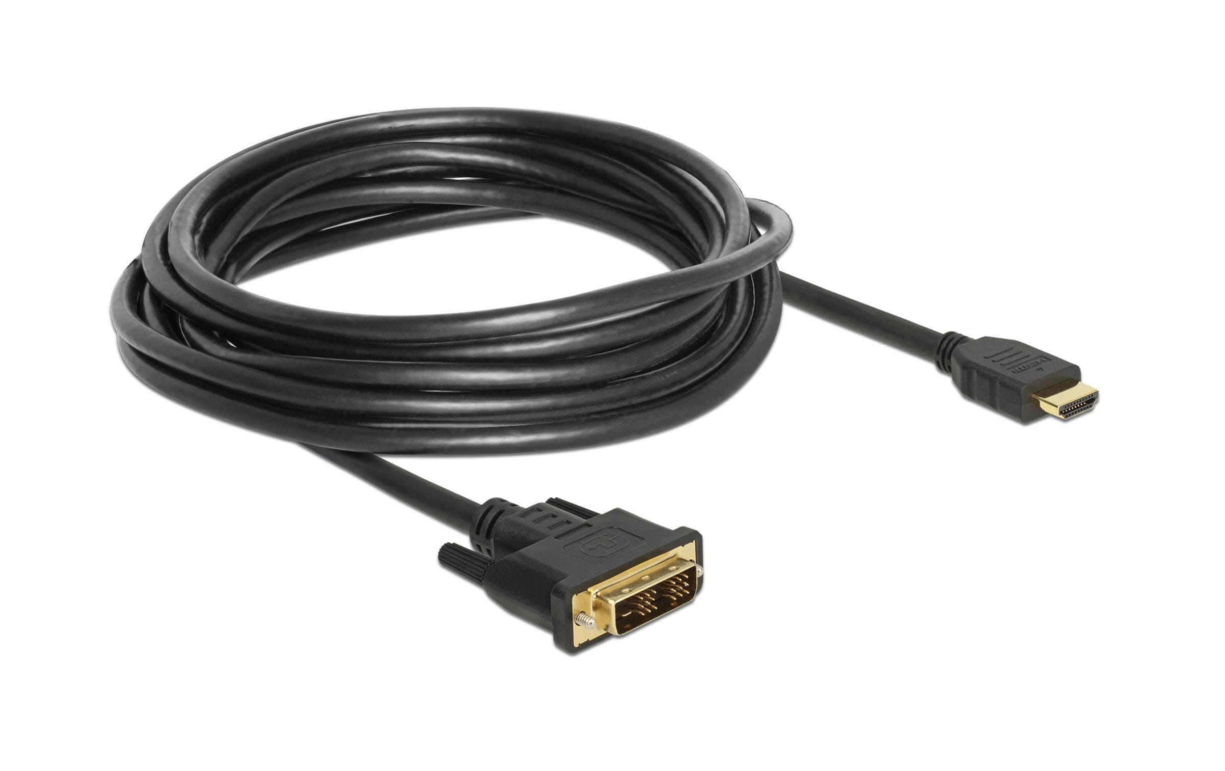 Kabel DVI-D - HDMI, 5 mVideo-Kabel