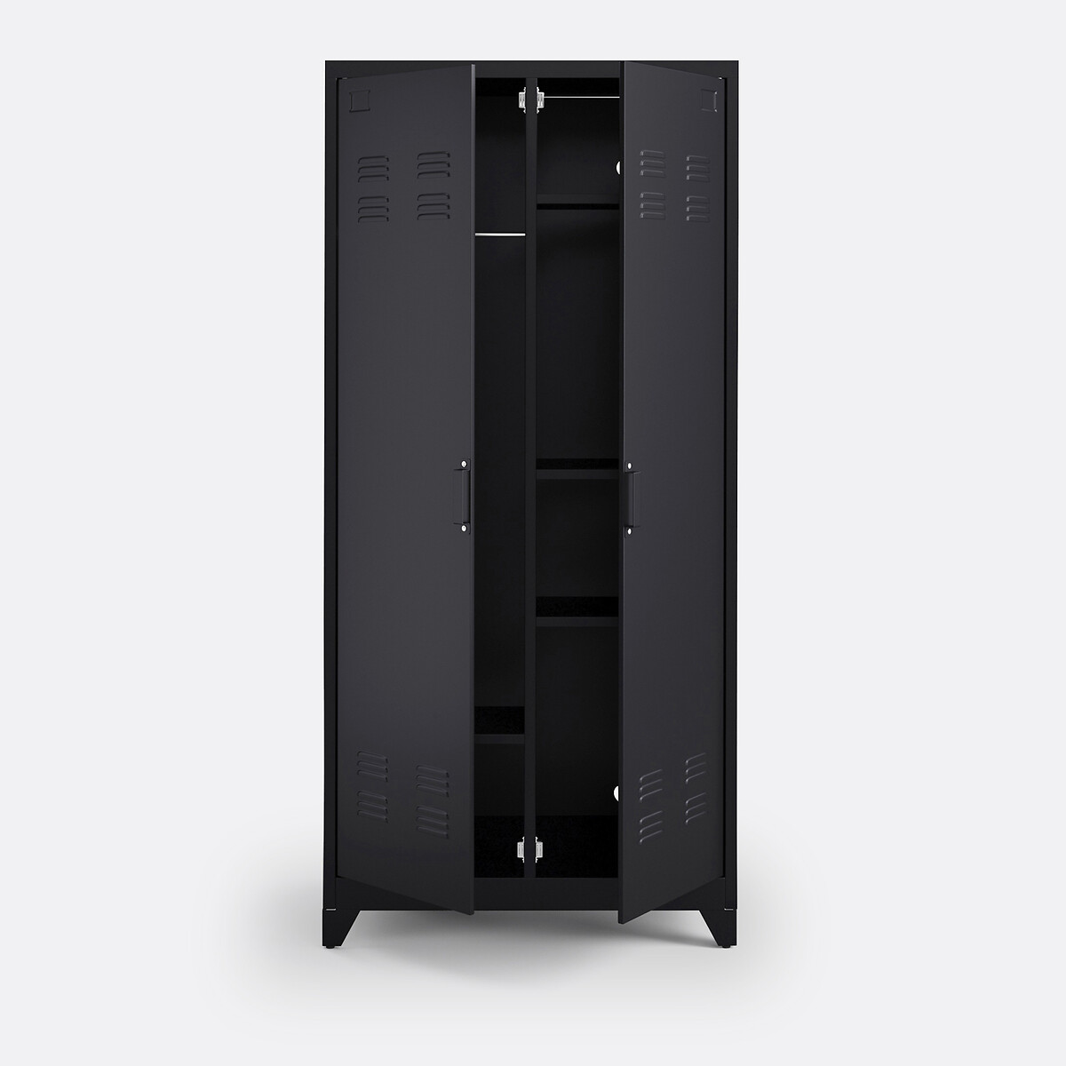 LA REDOUTE INTERIEURS<br>Armário metálico, 2 portas, Hiba